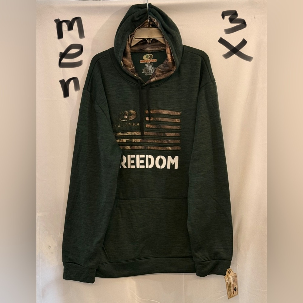 Mossy Oak Forest Green Freedom Hoodie